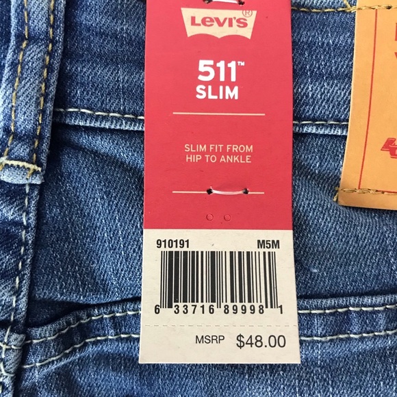 NWT Levi’s 511 Slim - Picture 2 of 15